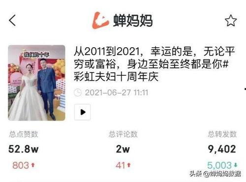 爆料彩虹夫妇是谁啊视频,视频爆料背后的神秘情侣